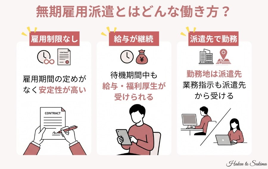 無期雇用派遣とは